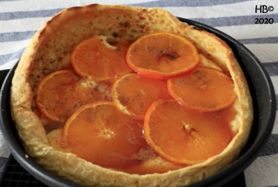 Dutch baby pancake a l'orange cannnelle - Regal