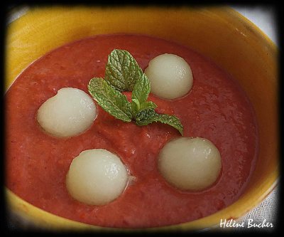 Gaspacho tomates-cerise