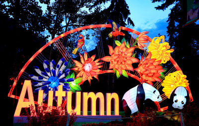 Tracy Hindle Rainbow of Colours 001 - Calgary Zoo Illuminasia  2016