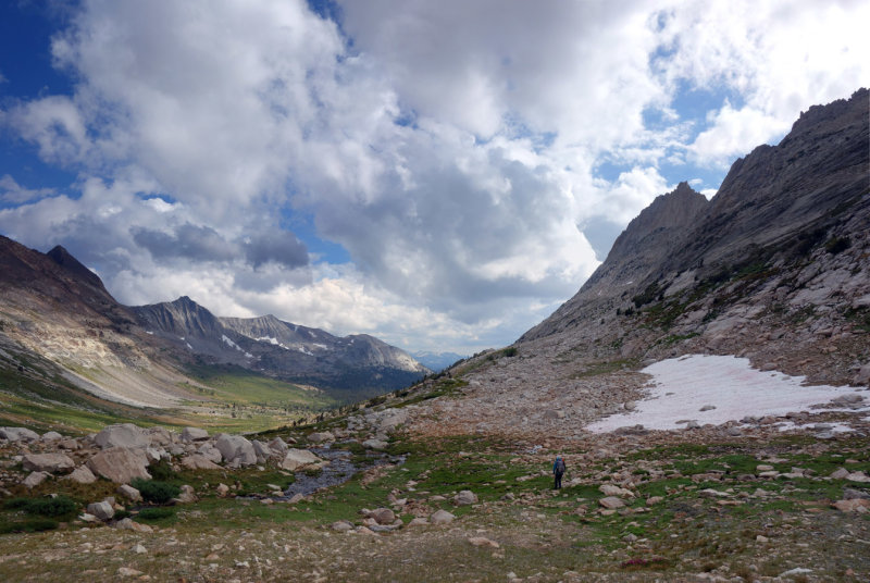 Spiller Canyon - no trail but lovely hiking down the glaciated valley