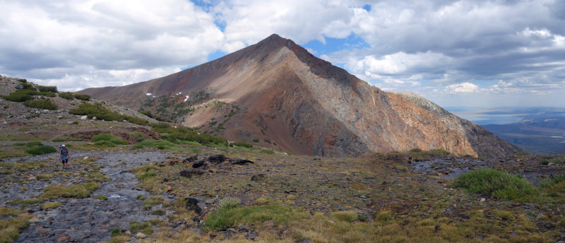 Heading up to Koip Peak Pass