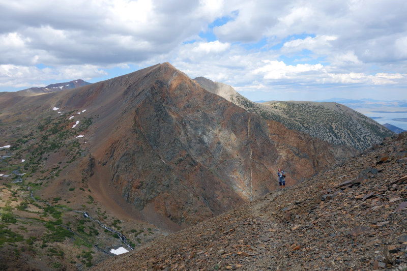 Heading up to Koip Peak Pass