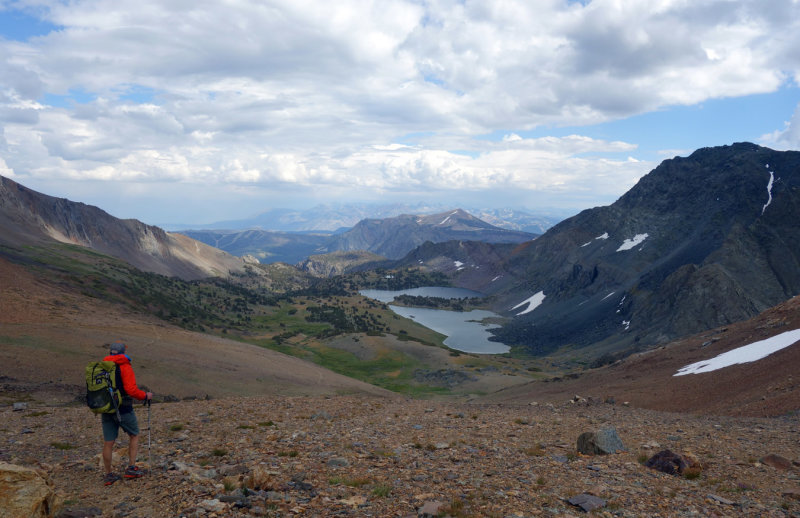 South from Koip Peak Pass after rain