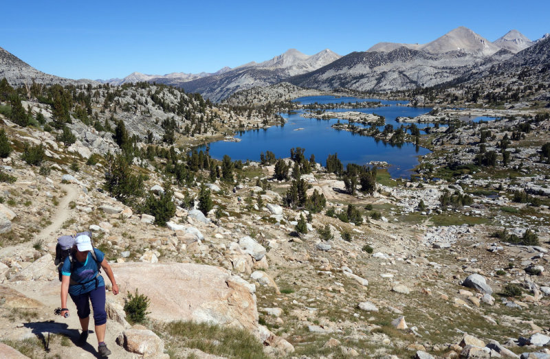 Nearing Selden Pass 