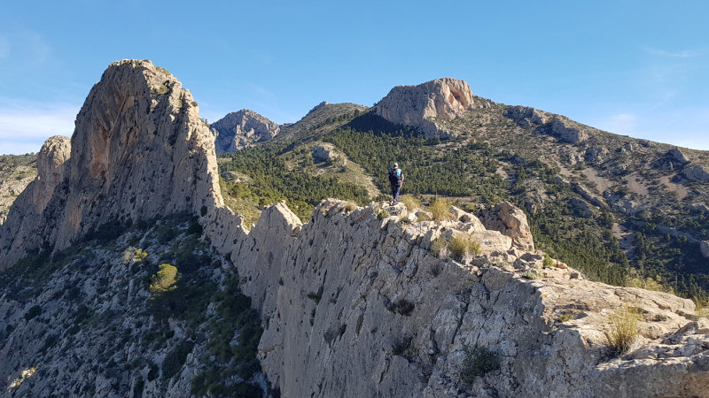 Cabazon d'Or ridge scramble