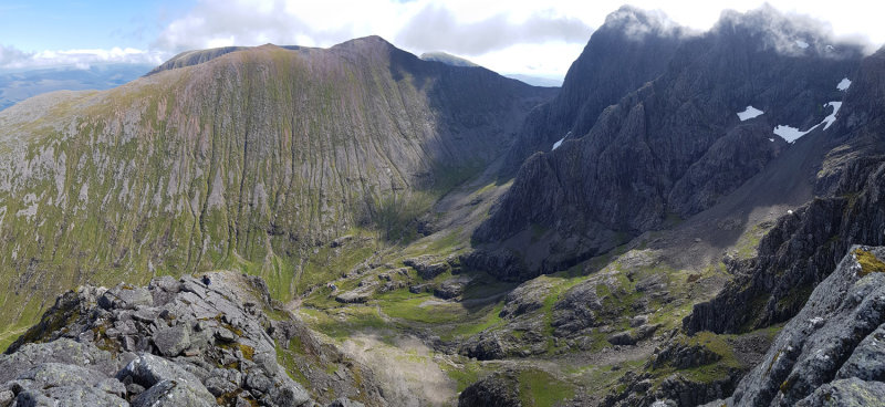 August 20 Ben Nevis - From Ledge route scramble