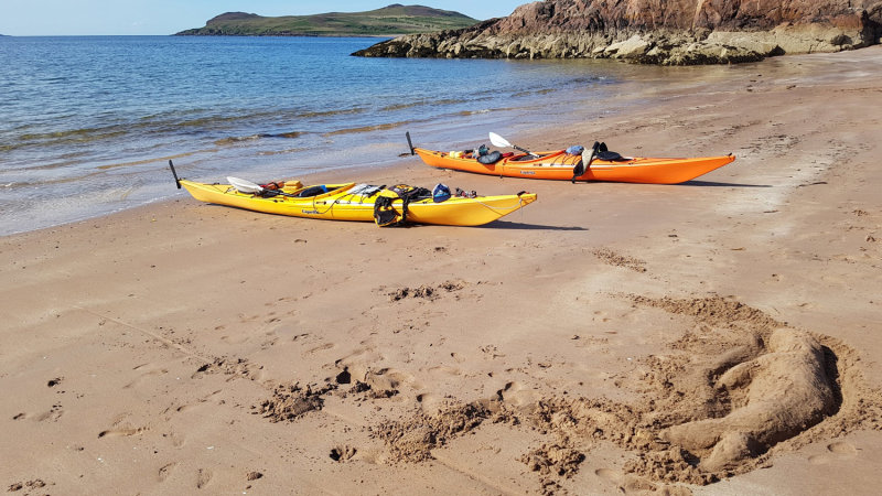 August 20 Gruinard Bay with some lovely sandy beaches