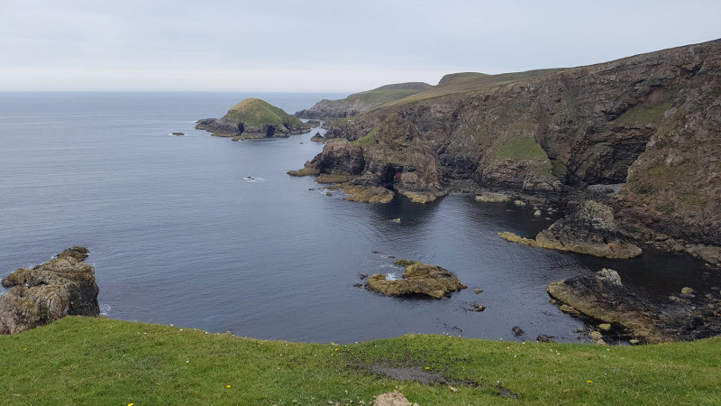 August 20 North coast hike -  North to Strathy Point along its west coast