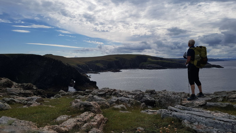 August 20 North coast hike - Strathy Point- the hike round the point was a highlight for scenery