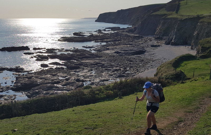 Sep20 Hiking late into Porthleven