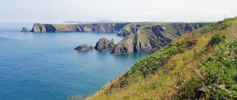 July 21 Pembrokeshire coast backpack South Wales 