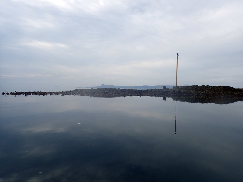 Sept 2021 Sea kayaking between Morar and Arisaig- view out to Eigg