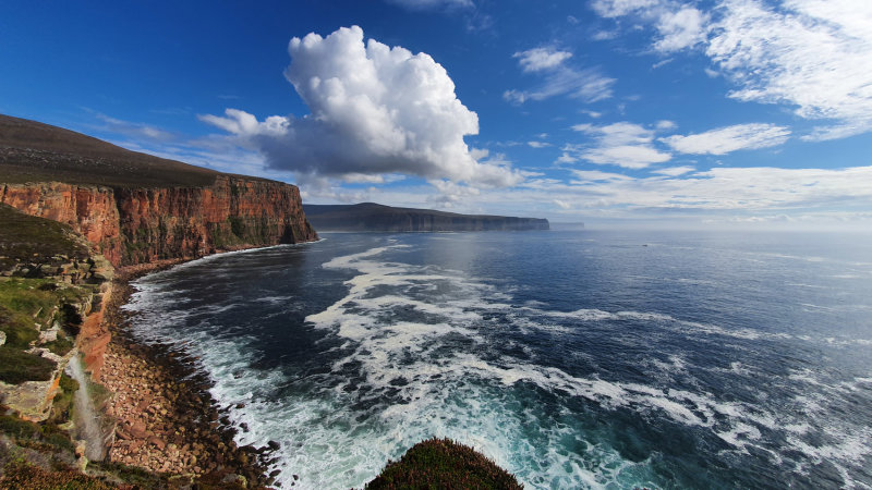 Sept 2021 Orkney - Hoy, south from Rora Head to Rathwick Bay