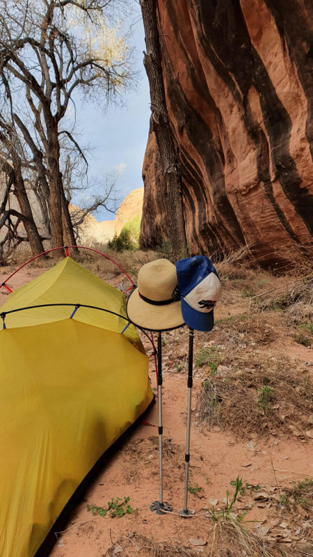 2022 March 27th US Hayduke hike- Courthouse Wash Arches NP