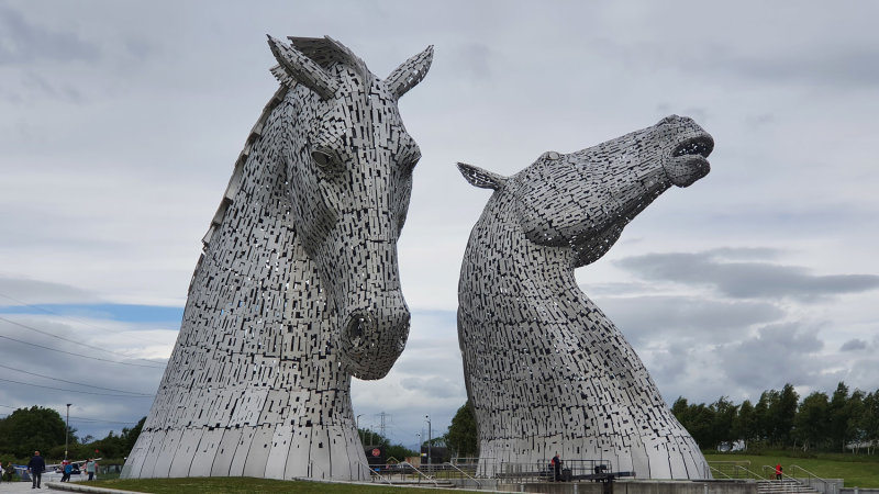 Jun 22 Kelpies Grangemouth