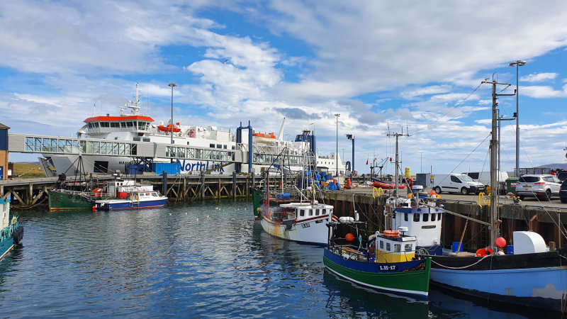 July 22 Orkney- Stromness harbour