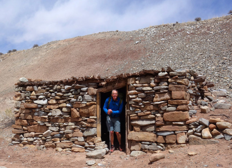 Mining relics - there was a goldrush town here in its 1890's mining heyday