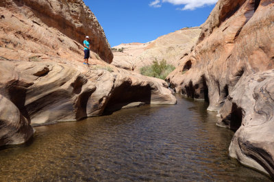 Boulder Creek narrows 