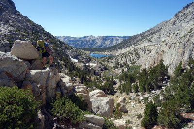 Selden Pass looking south 