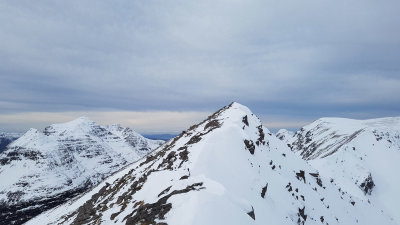 March- last hill walk before the shutdown in wintry conditions on Beinn Eighe Torridon