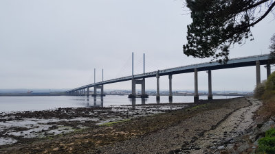 April- Along the coast east of Kessock bridge