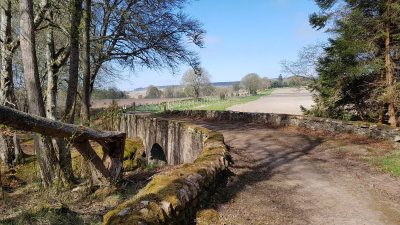 April- 'Hobbit bridge' in Rosehaugh