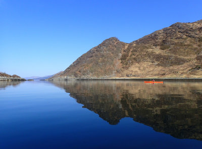 April 21 Knoydart - Lovely calm waters at times