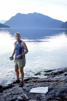 Brian at camp