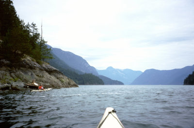 Quadra area kayaking