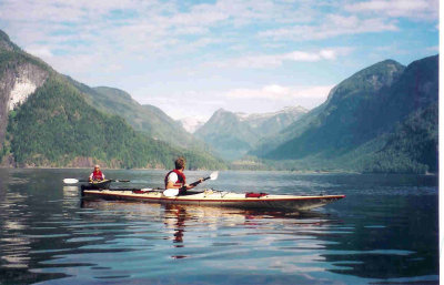 Fjord kayaking