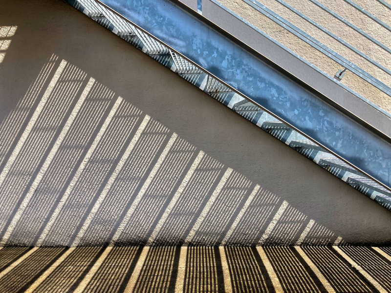 Stair shadows