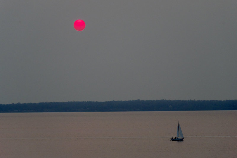 Sunset over Bellingham Bay