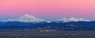 Mt. Baker from Bellingham Bay