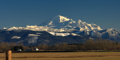 Mt. Baker from Whatcom County
