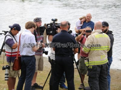 07/02/2019 Car In The Water Rockland MA