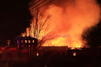 East Killingly CT - Vacant Mill fire; 963 Bailey Hill Rd. - March 30, 2019