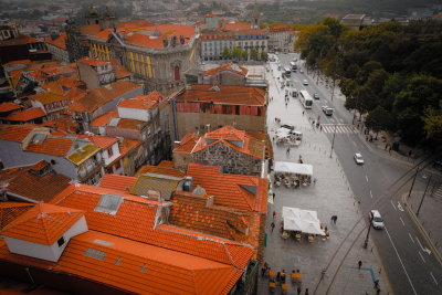 Main street in Porto