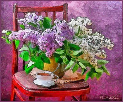 Flowers and Tea