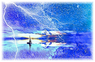 I dreamed I was sailing.....