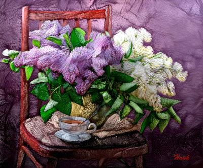 Aubergine and Tea