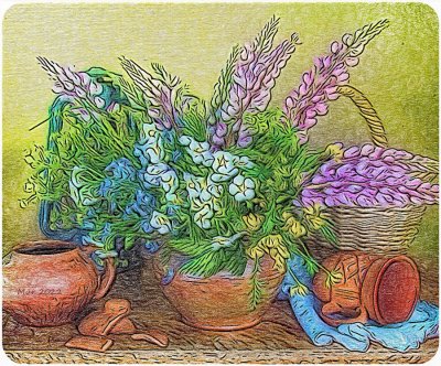 Flowers for the Sideboard