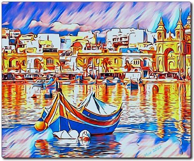 The Colorful Harbor