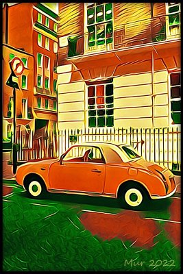 Car Down the Block