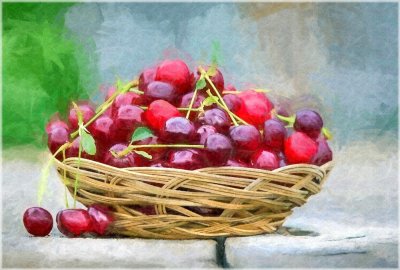 Life is a basket of cherries.