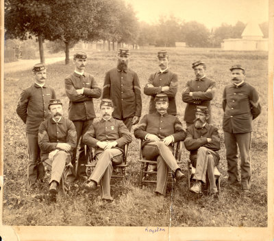 Sergeants Co. A Engineer Batt. 1889 