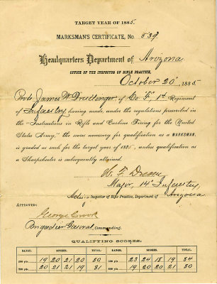 Marksman cert1885