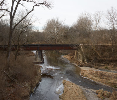 Trestle over West Bureau Creek 