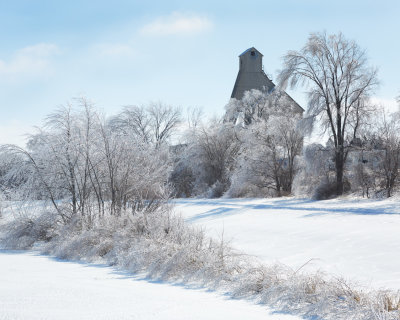 Ice and Snow at Rotary Park 