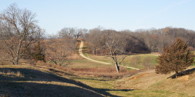 Entrance Road at Casper Bluff 