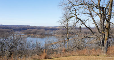 Bluff View of the Mississippi River 
